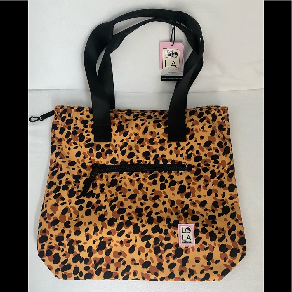 LOLA California Womens Josi Carryall Golden NWT Tote Bag Mob wife